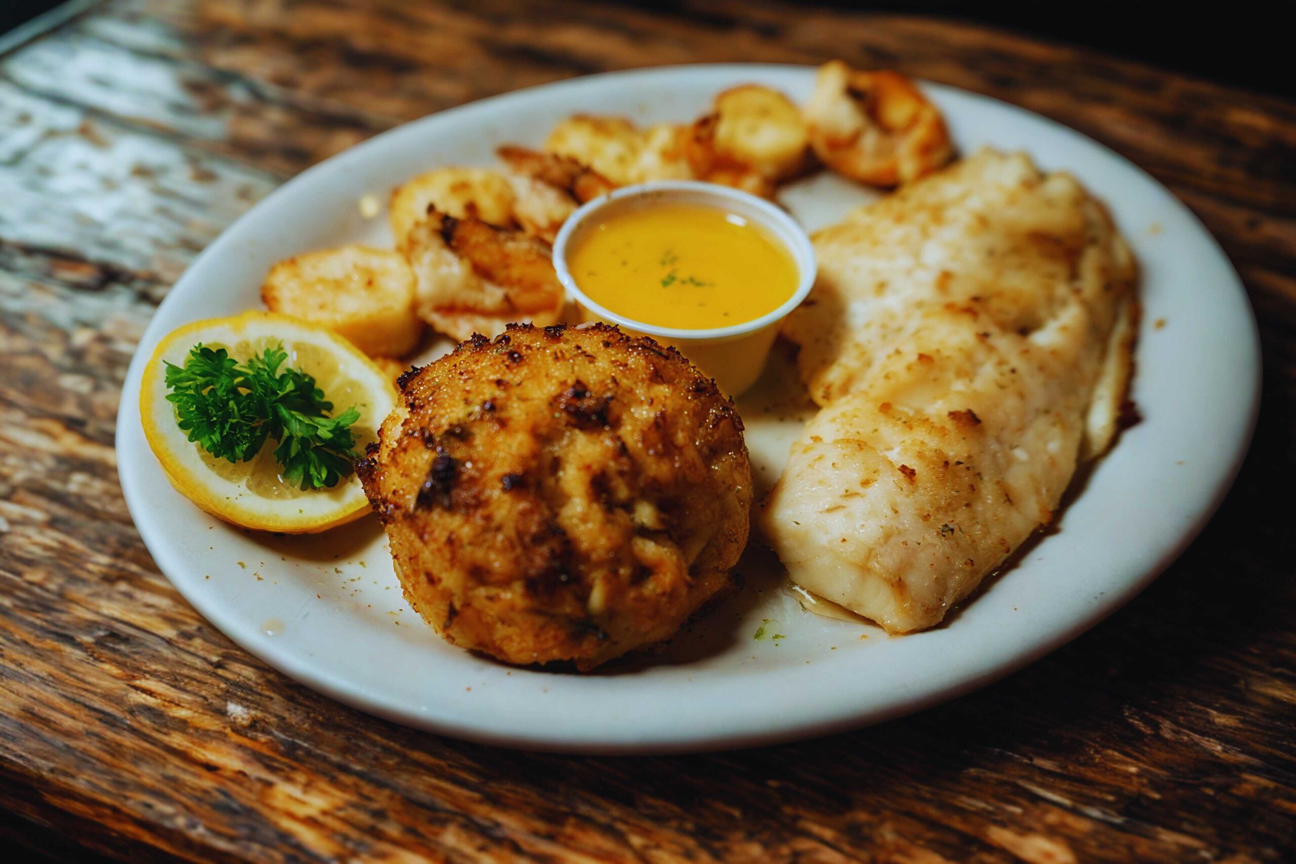 Broiled Seafood Assortment